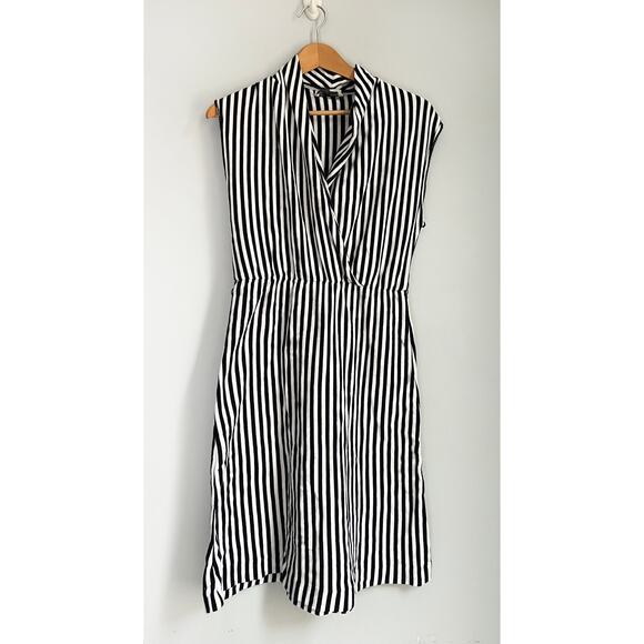 ANTHROPOLOGIE SATURDAY SUNDAY sz S Cabana Chemise striped midi dress EUC - Picture 1 of 4